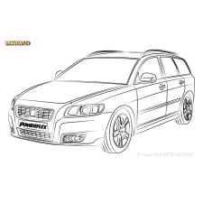 Powerflex Silentblocks Volvo V50 (2004 - 2012) - BUN-PF-01167