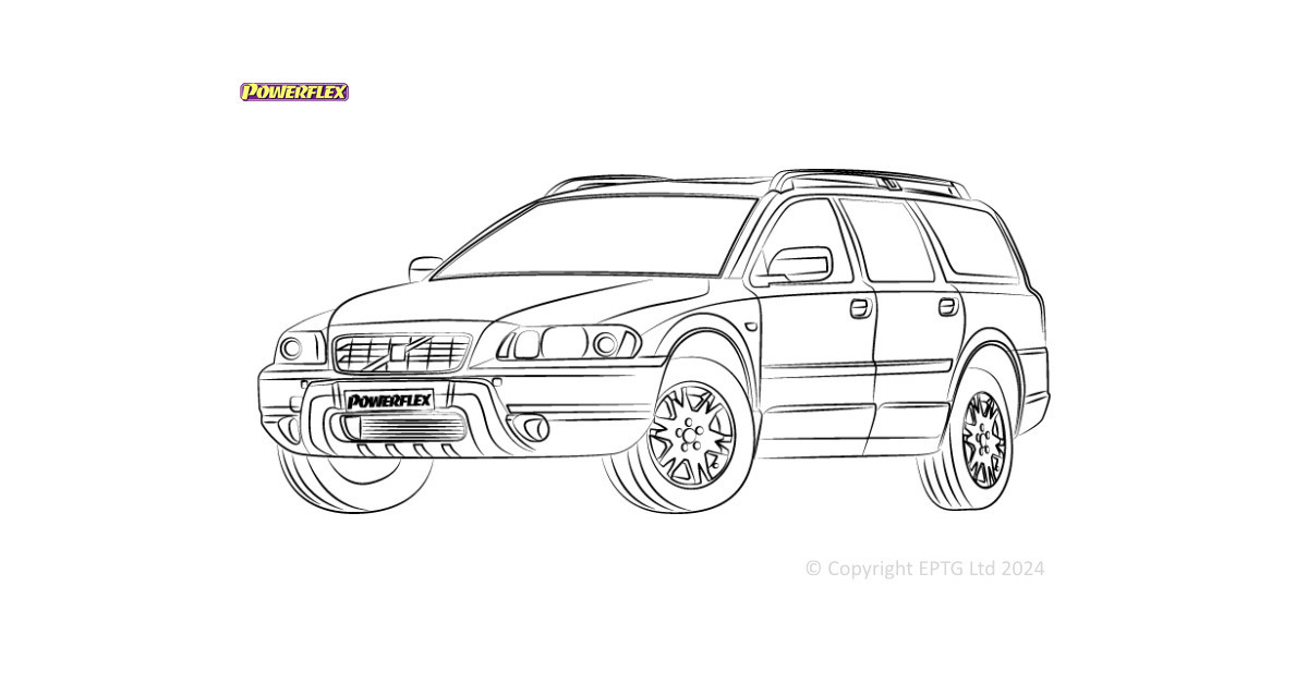 Boccole Powerflex Volvo XC70 P2 (2002 - 2007)