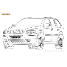 Powerflex bushes Volvo XC90 (2002 - 2014) - BUN-PF-01174