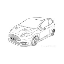 Boccole Powerflex Ford Fiesta Mk7.5 Facelift Incl. ST (2012 - 2017) - BUN-PF-00384 - BUN-PF-00384