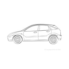 Powerflex Silentblocks Ford Focus Mk1 ST - BUN-PF-00390 - BUN-PF-00390