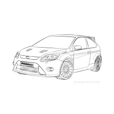 Boccole Powerflex Ford Focus MK2 RS (2005-2010) - BUN-PF-00392 - BUN-PF-00392