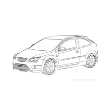 Powerflex bushes Ford Focus MK2 ST (2005-2010) - BUN-PF-00393 - BUN-PF-00393