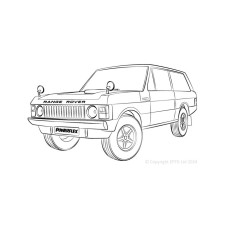 Powerflex bushes Land Rover Range Rover Classic (1970 - 1985) - BUN-PF-00556 - BUN-PF-00556