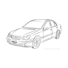 Powerflex Silentblocks Mercedes-Benz C-Klasse W203/S203 (2000-2007) - BUN-PF-00615 - BUN-PF-00615