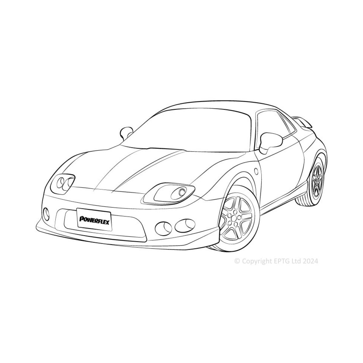 Boccole Powerflex Mitsubishi FTO (1994 - 1999) - BUN-PF-00668 - BUN-PF-00668