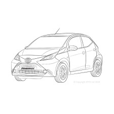 Boccole Powerflex Toyota Aygo (2014-) - BUN-PF-01007