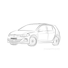 Powerflex Silentblocks Volkswagen Golf MK7 GTE - BUN-PF-01097