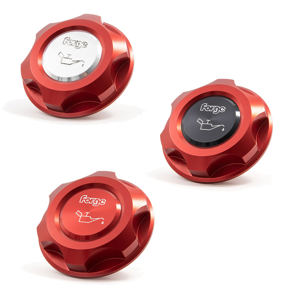 Tappo dell'olio Forge Lotus Exige rosso - FO-FMCAP5-R.R - FMCAP5-RED-RED