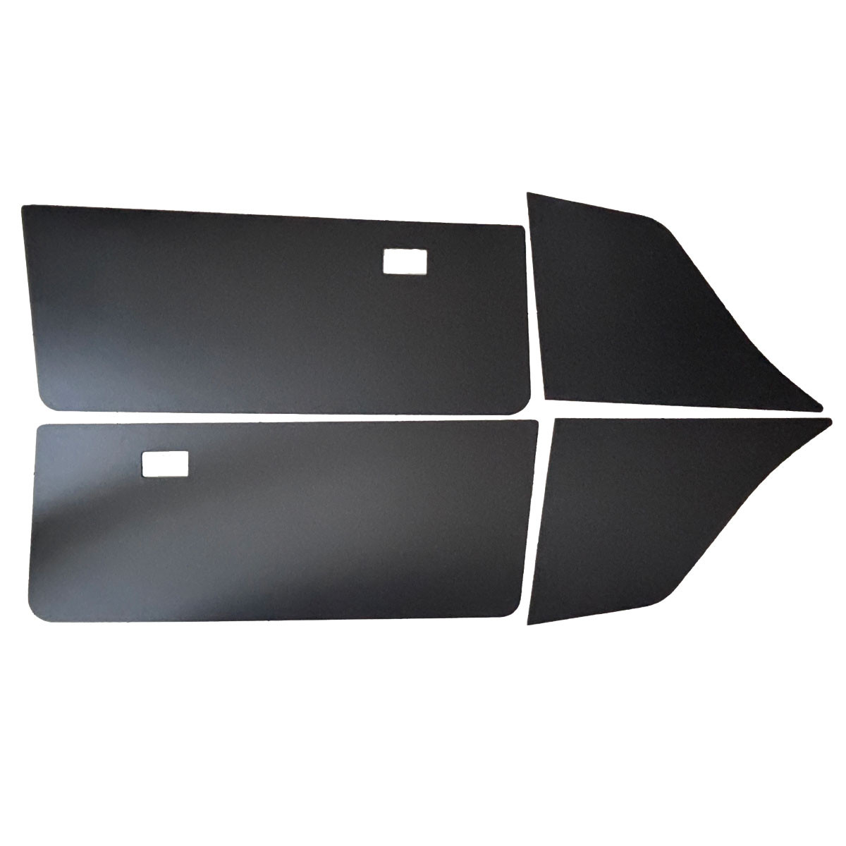 Set van 4 Peugeot 205 PVC deurpanelen - CP-PP-PVC-205 - 3661768527245