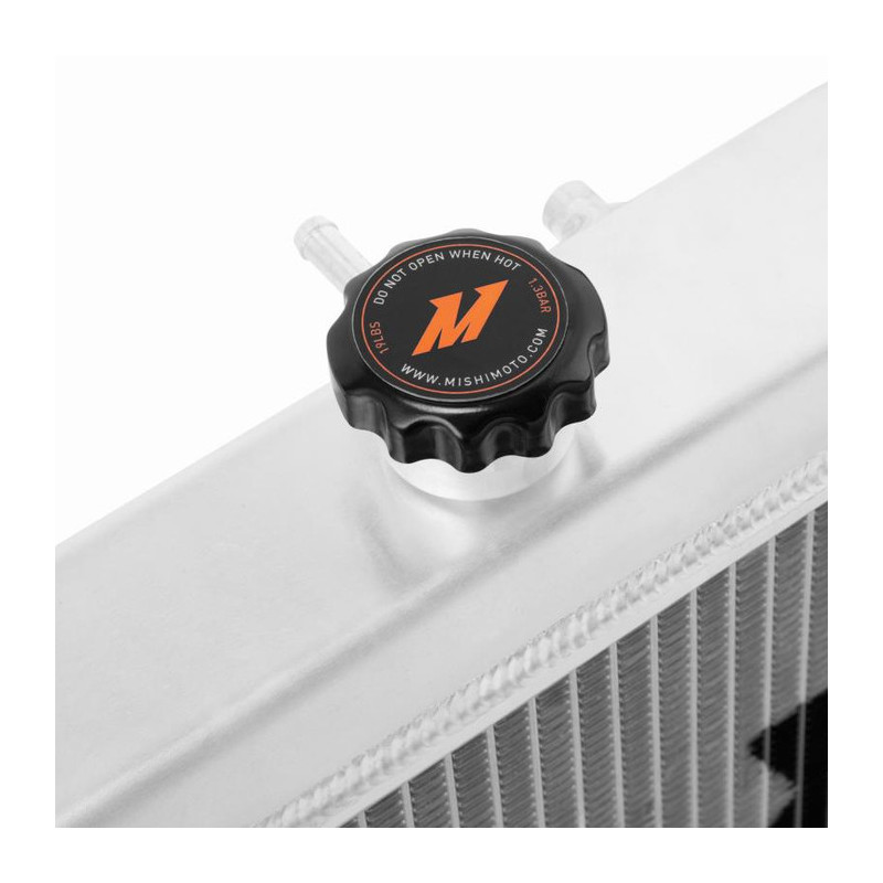 Aluminium waterradiator Mishimoto Mitsubishi Lancer Evo 4/5/6 1996-2001 - MM-RAD-EVO-456 - MMRAD-EVO-456 - 3661768481554