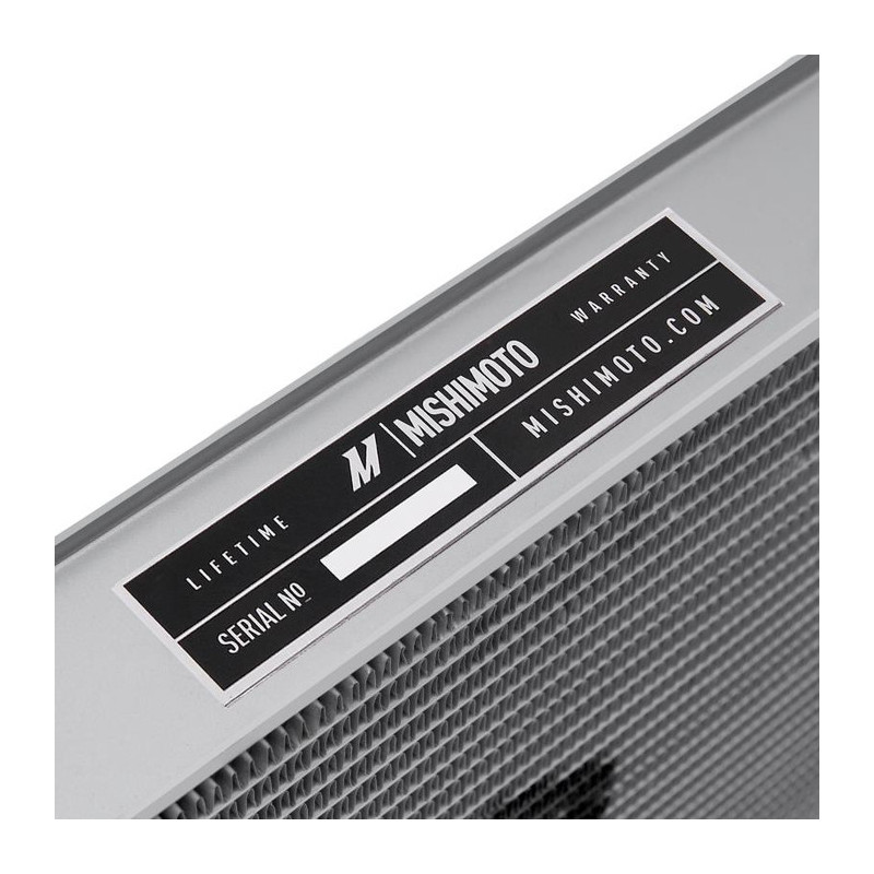 Mishimoto Single Pass 3-Row Race Aluminium Radiator Universal - MM-RAD-UNI-25 - MMRAD-UNI-25 - 3661768549346