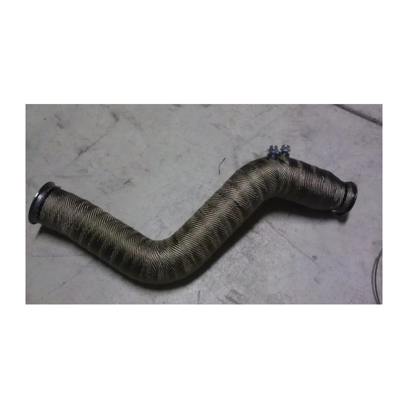 Mishimoto thermische uitlaatstrip met roestvrijstalen kragen 980°C 10m x 5cm - MM-TW-235 - MMTW-235 - 3661768588673