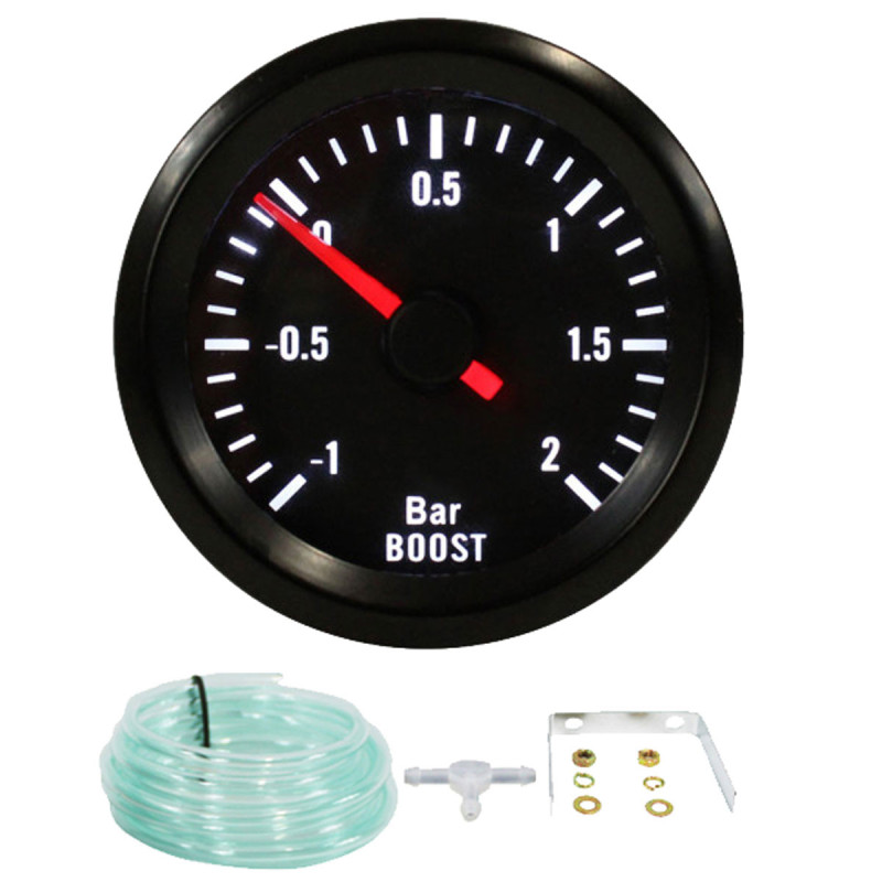 Manometer Turbo 2" Zwart - CT-PT-52-N-2 - 21110V-2 - 3666618292342