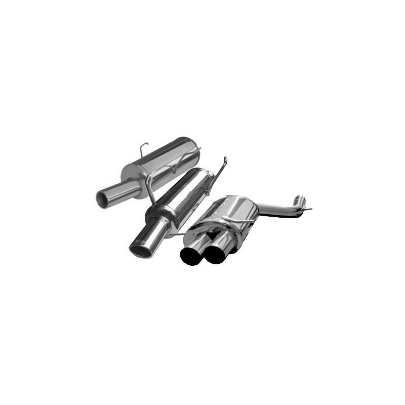 Cat Back Inoxcar Subaru 2.5 WRX STi 300pk na 2010 - IC-CATBACSU16 - CATBACK.16 - 3661768287927