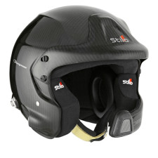 Stilo WRC DES Carbon Hans Rally SA15 Helm - STI-AA0210BG1M.M
