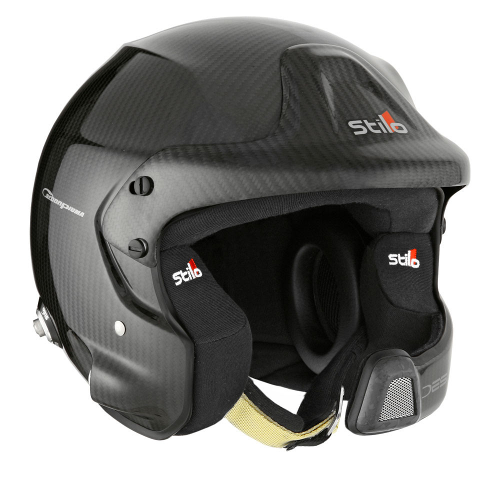 Stilo WRC DES Carbon Hans Rally SA15 Helm - STI-AA0210BG1M.M - AA0210BG1M57