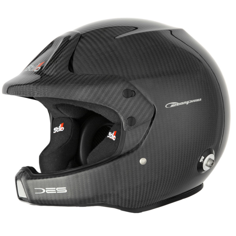 Stilo WRC DES Carbon Hans Rally SA15 Helm - STI-AA0210BG1M.M - AA0210BG1M57