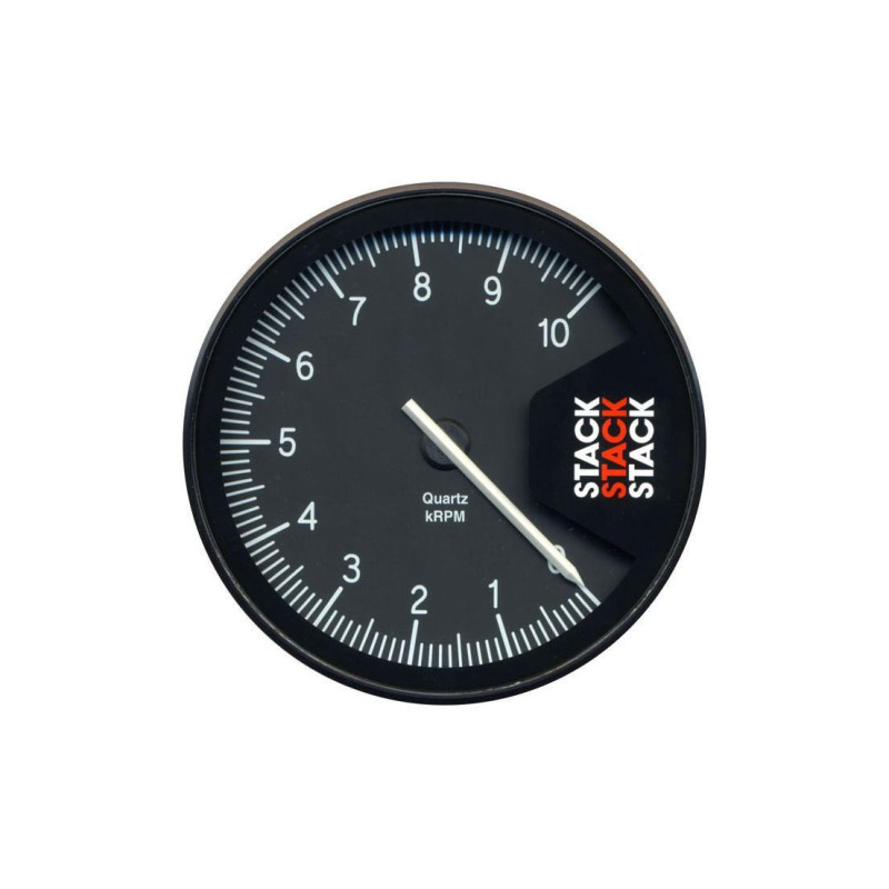 Stack Pro toerenteller 0-10000rpm diameter 125mm Zwart - ST-430-0-10000 - ST430-010 - 3661768101001