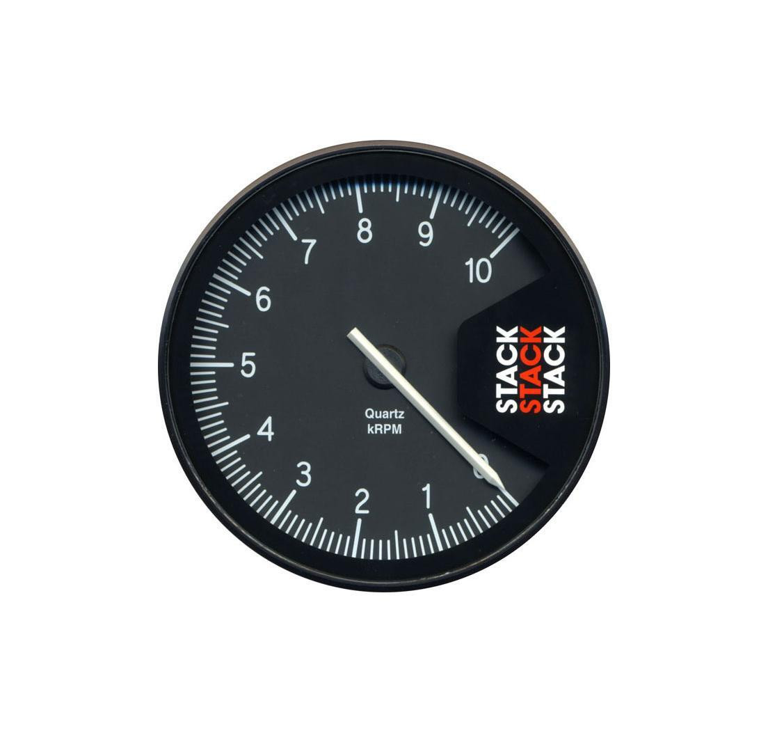 Stack Pro 0-10000rpm tachometer diameter 125mm Black - ST-430-0-10000 - ST430-010 - 3661768101001