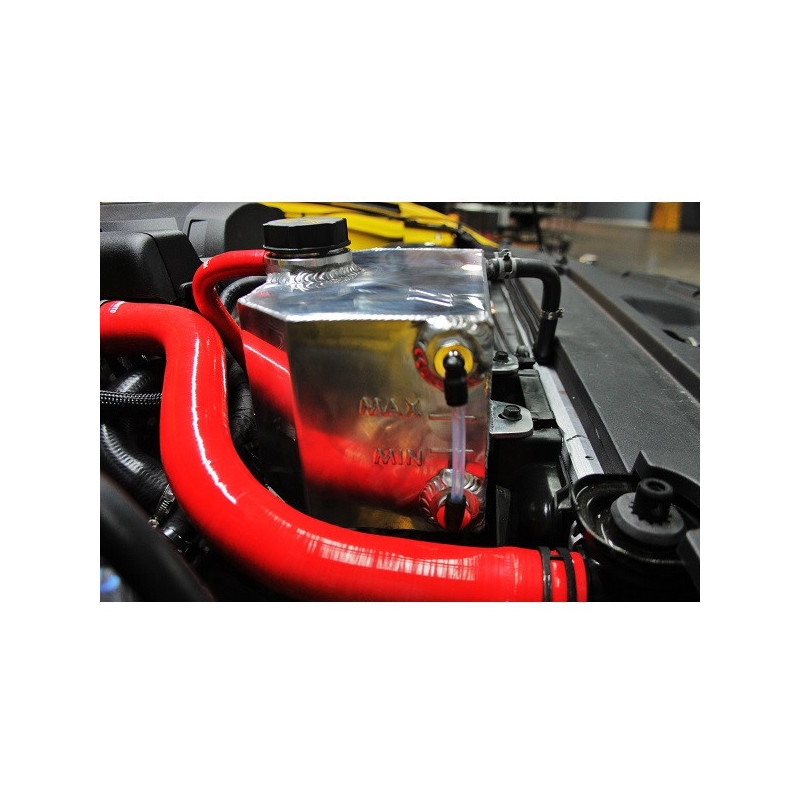 Rezervor de expansiune din aluminiu Mishimoto pentru Ford Mustang – toate modelele (2015-2023) - MIM-RT-MUS-15E.SI - MMRT-MUS-15E