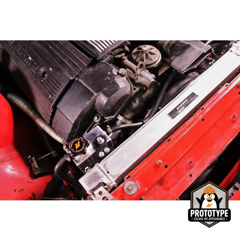 Alu Mishimoto BMW E36 6-cilinder M3 Inc (1992-1999) - MIM-RT-E36-92E.N - MMRT-E36-92EBK