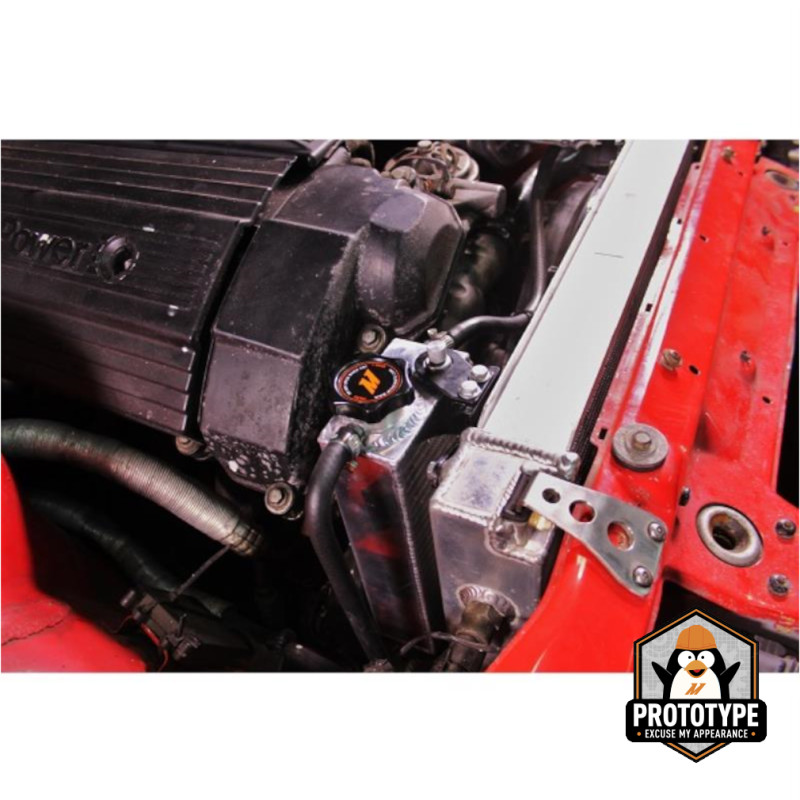 Alu Mishimoto BMW E36 6-cilinder M3 Inc (1992-1999) - MIM-RT-E36-92E.N - MMRT-E36-92EBK