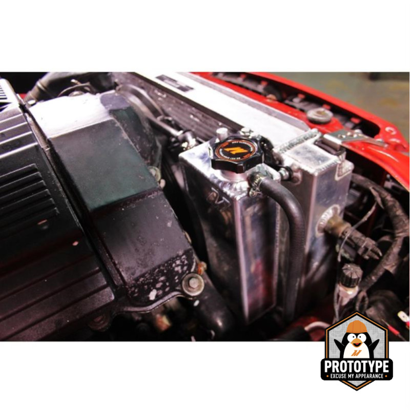Alu Mishimoto BMW E36 6-cilinder M3 Inc (1992-1999) - MIM-RT-E36-92E.N - MMRT-E36-92EBK
