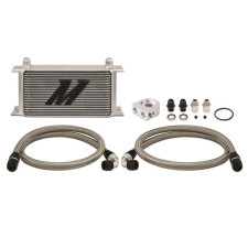 Universele thermostatische oliekoeler kit MISHIMOTO 19 rijen - MIM-OC-ULTBK.N - MMOC-ULTBK