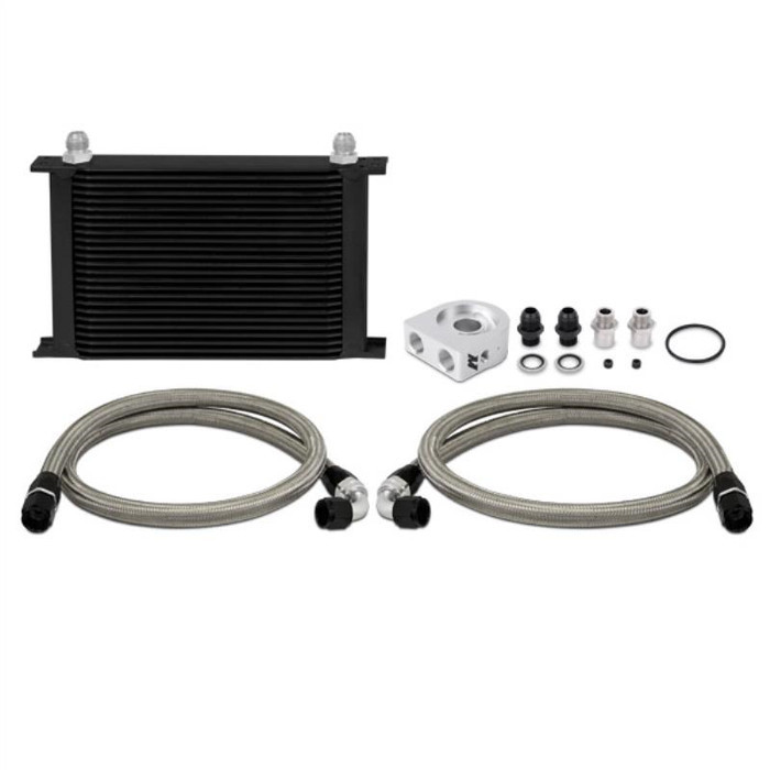 Kit radiateur d'huile universel thermostatique MISHIMOTO 19 rangées - MIM-OC-ULTBK.N - MMOC-ULTBK