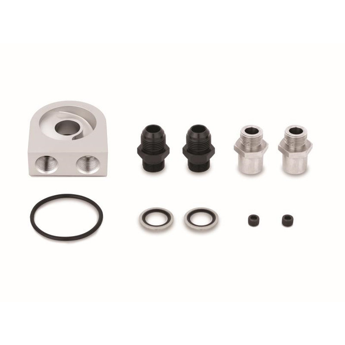 Kit radiatore dell'olio universale termostatico MISHIMOTO a 19 file - MIM-OC-ULTBK.N - MMOC-ULTBK