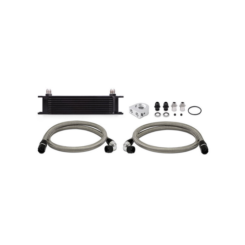 Universele oliekoeler kit MISHIMOTO 10 rijen - MIM-OC-U.SI - MMOC-U