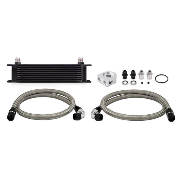 Universele oliekoeler kit MISHIMOTO 10 rijen - MIM-OC-U.SI - MMOC-U