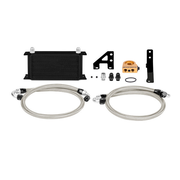 Set radiator de ulei MISHIMOTO pentru Subaru WRX STI (2015-2021) - MIM-OC-STI-15T.N - MMOC-STI-15TBK