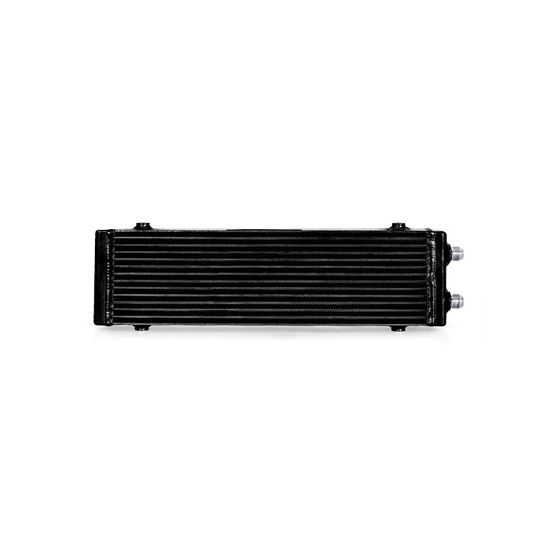 Mishimoto Universal Dual Pass Bar & Plate Oil Cooler, Large - MIM-OC-DP-L.N - MMOC-DP-LBK