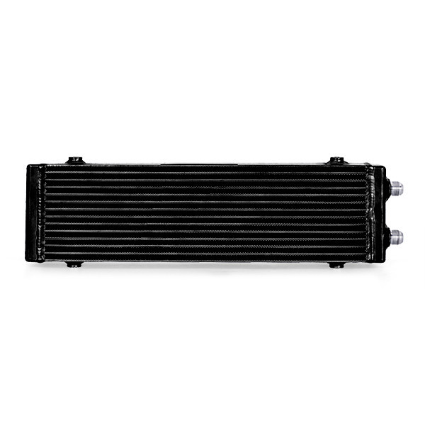 Radiator de ulei universal cu flux dublu MISHIMOTO - MIM-OC-DP-L.N - MMOC-DP-LBK