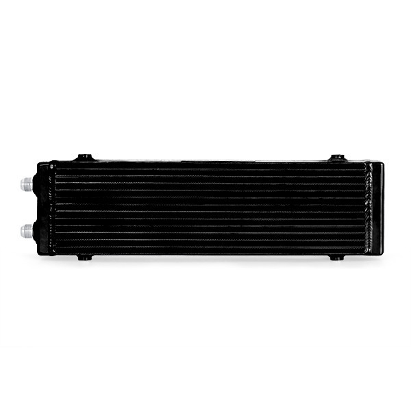 Radiator de ulei universal cu flux dublu MISHIMOTO - MIM-OC-DP-L.N - MMOC-DP-LBK