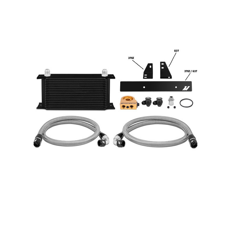 Oliekoeler kit MISHIMOTO Nissan 370Z (2009-2020) - MIM-OC-370Z-09T.N - MMOC-370Z-09TBK