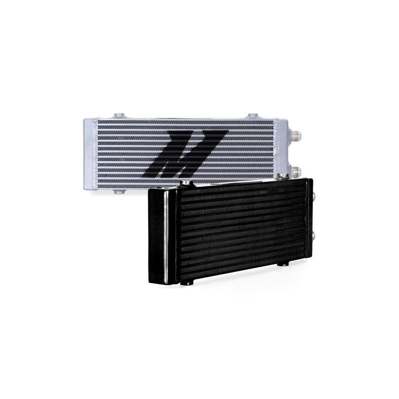 MISHIMOTO 19-row dual-pass oil cooler - MIM-OC-19DP.SI - MMOC-19DP