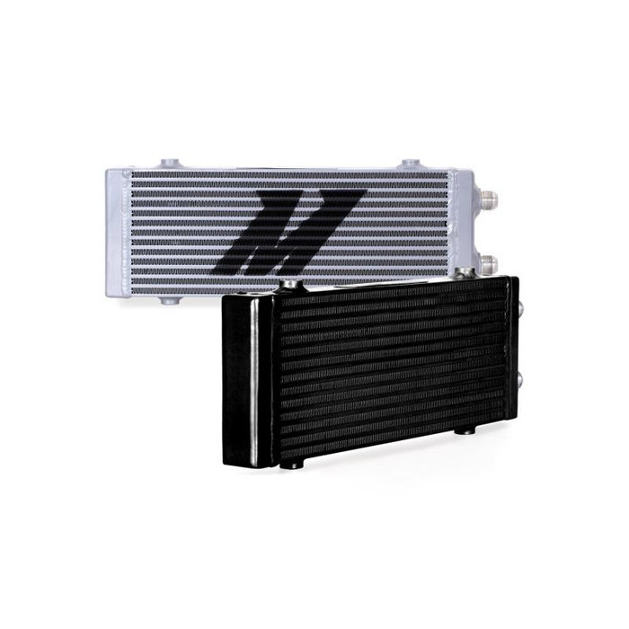 MISHIMOTO 19-row dual-pass oil cooler - MIM-OC-19DP.SI - MMOC-19DP