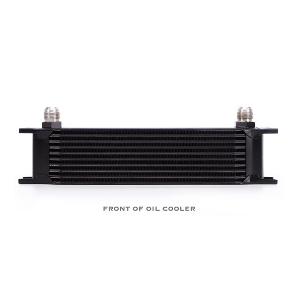 Radiator de ulei universal MISHIMOTO cu 10 rânduri - MIM-OC-10.SI - MMOC-10