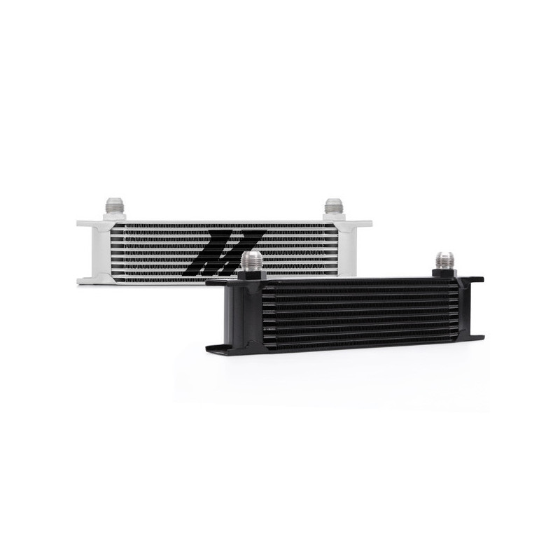 Radiator de ulei universal MISHIMOTO cu 10 rânduri - MIM-OC-10.SI - MMOC-10