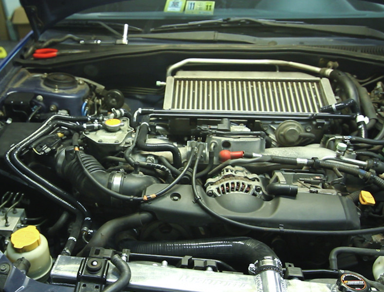 Mishimoto Subaru WRX/ STI hulpkoelslangen (2002-2005) - MIM-HOSE-SUB-ANC.R - MMHOSE-SUB-ANCRD