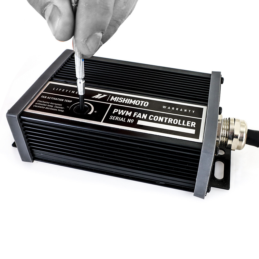 Mishimoto Universal Pulse-Width Modulated (PWM) Fan Controller - MIM-FAN-PWM-U.N - MMFAN-PWM-UBK