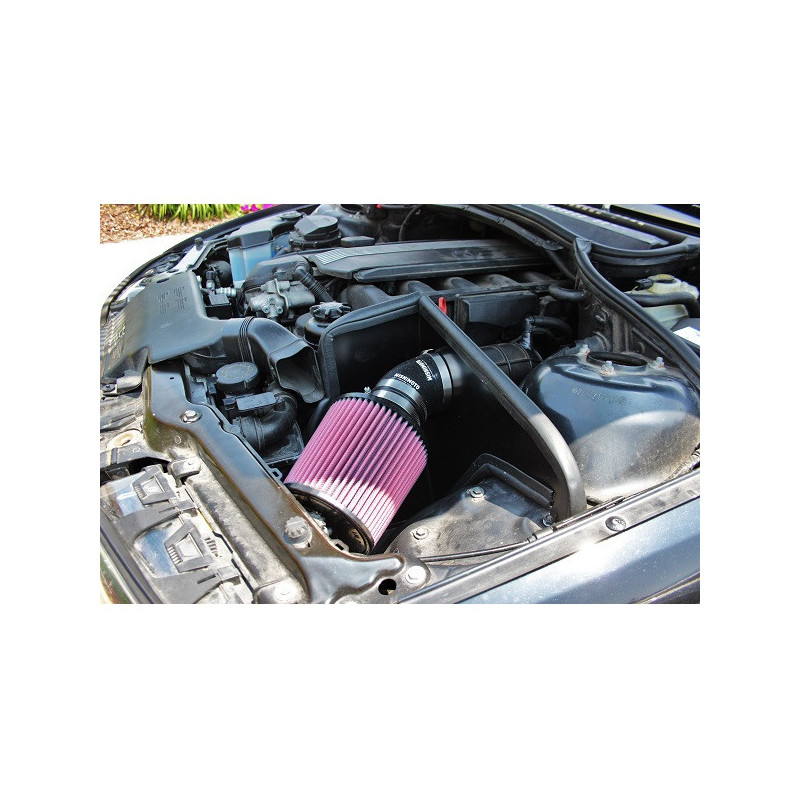 Kit de admisie directă MISHIMOTO pentru BMW E46 323i / 325i / 328i (1999-2005) - MIM-AI-E46-99.N - MMAI-E46-99BK