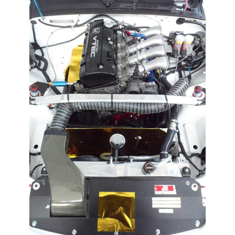 Alu koelvloeistoftank MISHIMOTO Universeel - MIM-RT-CA.N - MMRT-CAWBK