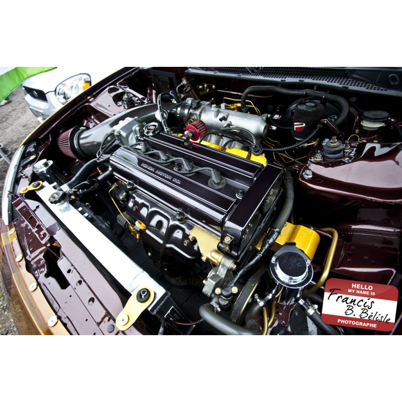 Rezervor de lichid de răcire din aluminiu MISHIMOTO, universal - MIM-RT-CA.N - MMRT-CAWBK