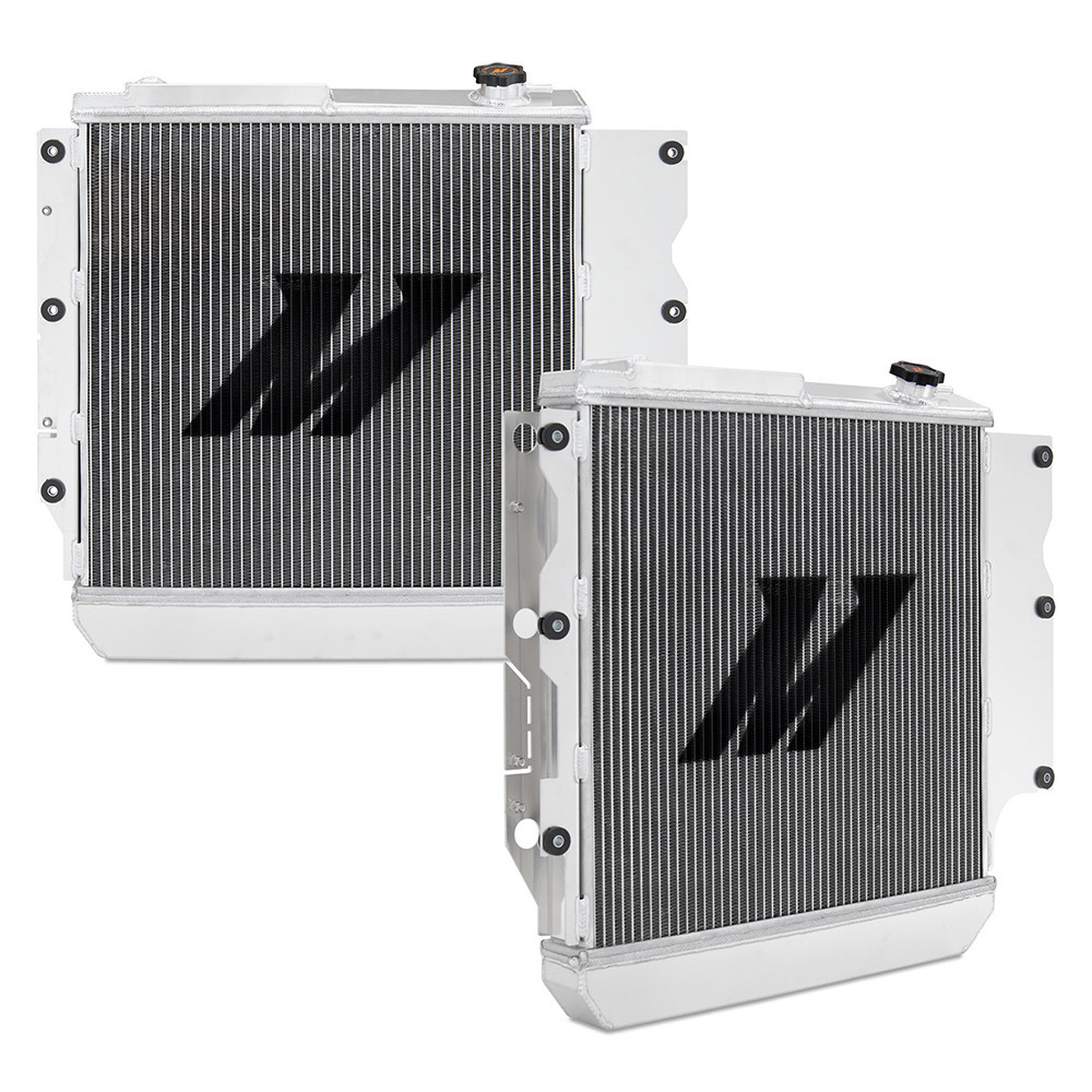 Radiator de apă din aluminiu MISHIMOTO pentru Jeep Wrangler YJ/TJ (1987-2006) - MIM-RAD-WRA-87 - MMRAD-WRA-87 - 3666618726786