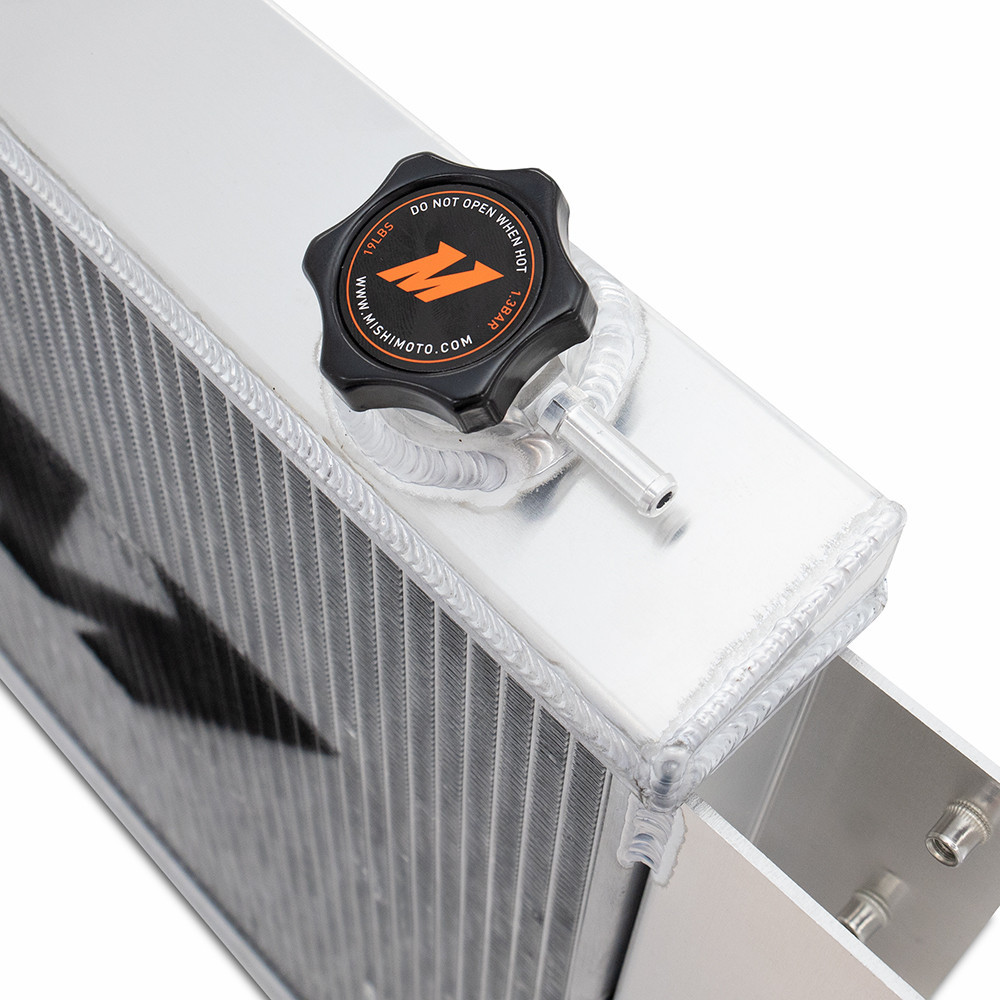 Radiator de apă din aluminiu MISHIMOTO pentru Jeep Wrangler YJ/TJ (1987-2006) - MIM-RAD-WRA-87 - MMRAD-WRA-87 - 3666618726786