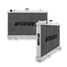 Alu X-Line waterradiator MISHIMOTO Nissan 240SX S14 SR20 motor (1995-1998) - MIM-RAD-S14-95SRX - MMRAD-S14-95SRX - 3666618726878